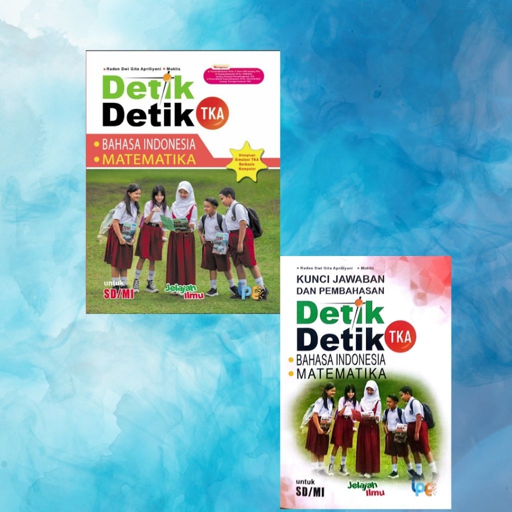 Buku Original Detik-detik TKA SD/MI kelas 6 Intan Pariwara
