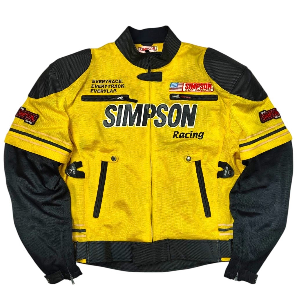 Simpson Racing Biker Motorcycle Jacket