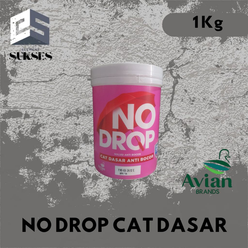 NO DROP CAT DASAR Cat tembok pelapis anti bocor 1Kg