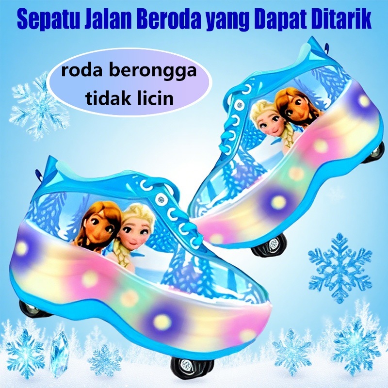 MTG-sepatu roda/sepatu roda anak/Sepatu Skating Anak-Anak LED Terbaru 2026, Sepatu Terbang, Sepatu S