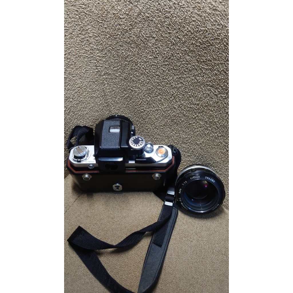 Nikon f2 lensa 35mm f2 dan 55 f1.2