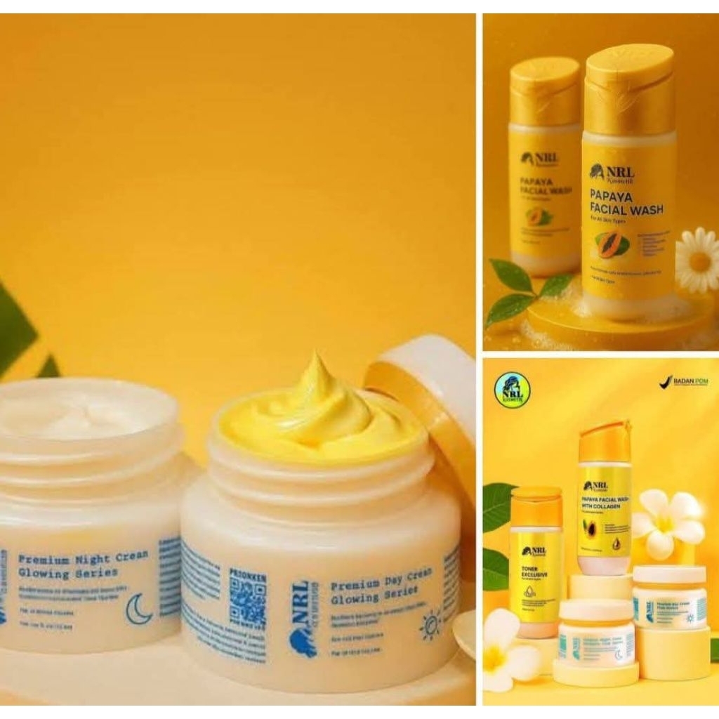NRL ekonomis kemasan terbaru Original/cream nrl/paket NRL/skincare NRL