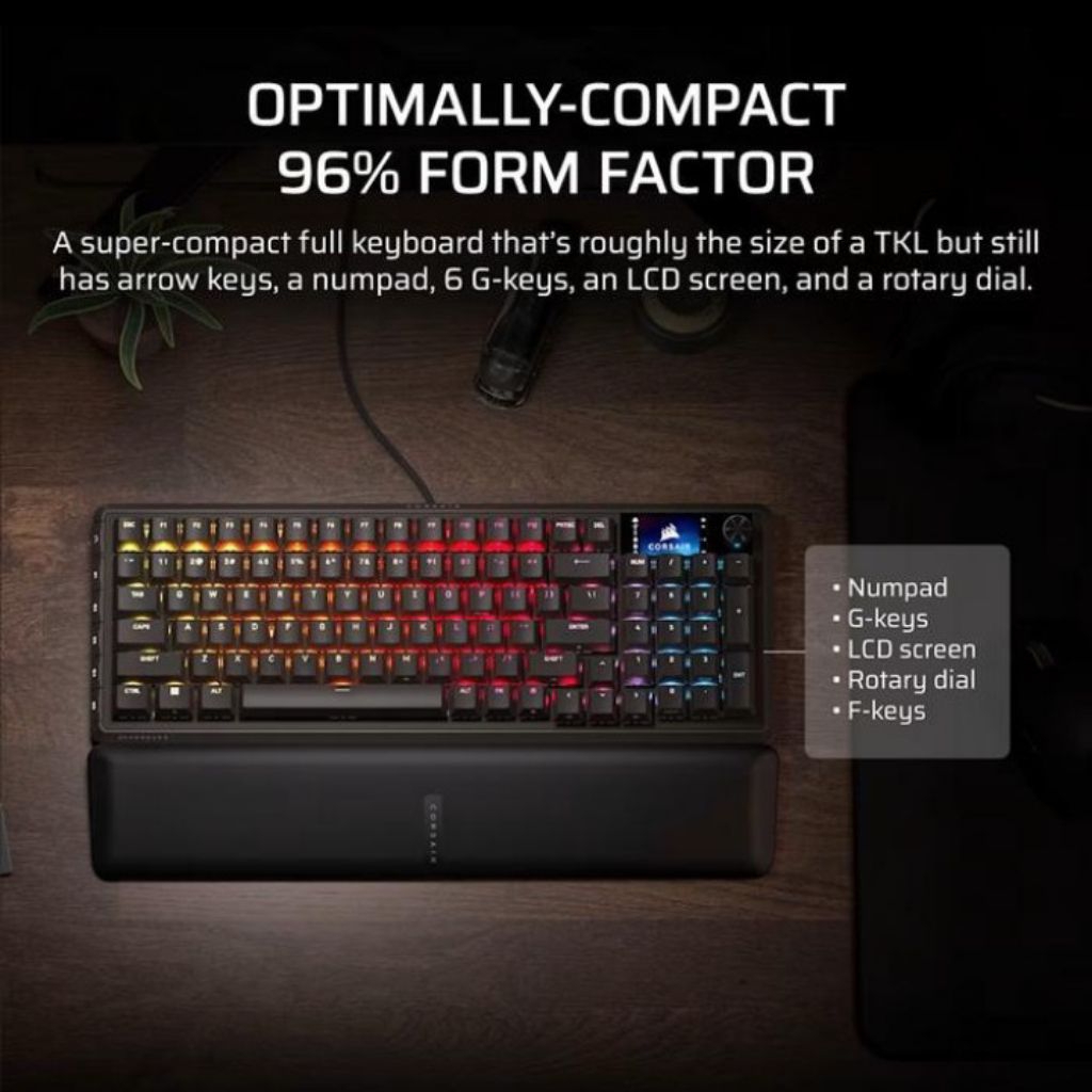 Corsair Vanguard 96 Mechanical Keyboard MLX Wired