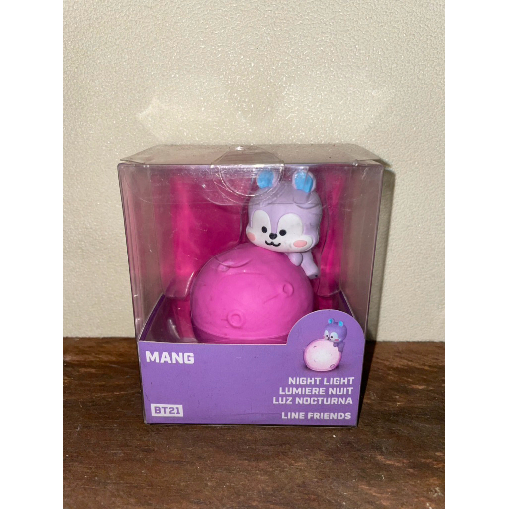 MINISO X BT21 COLLECTION NIGHT LIGHT MANG LAMPU TIDUR LUCU