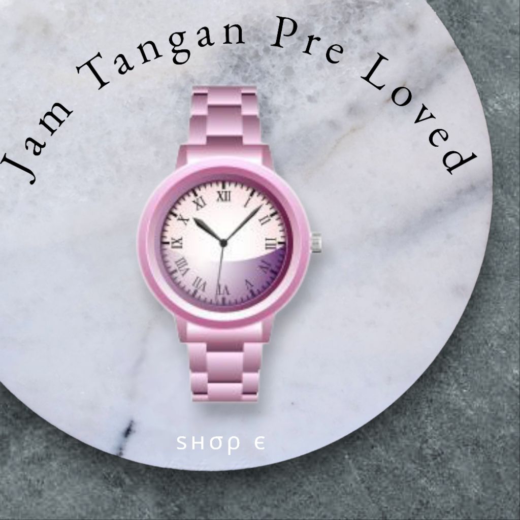 Jam tangan preloved import