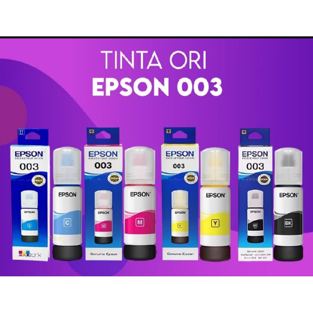 TINTA EPSON 003 ORIGINAL (1SET)