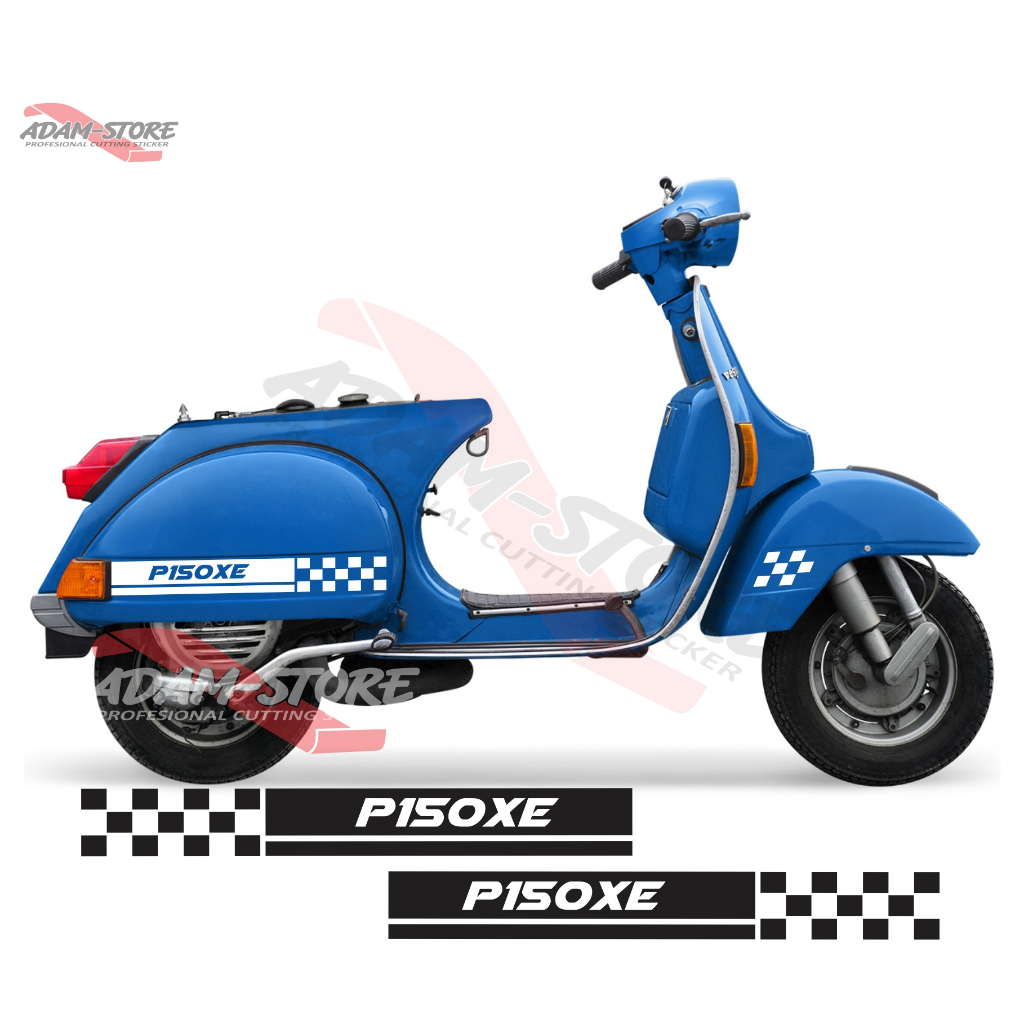 Striping Motor Vespa Px / Sticker Vespa Px / Stiker Motor Vespa PX - P150