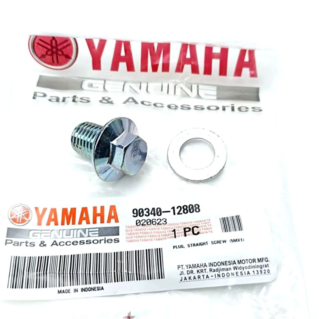 BAUT TAP TUTUP OLI MESIN BAWAH MIO JUPITER VEGA NMAX BEAT VARIO SCOOPY VERZA GENIO SPACY  BAUT TAP O