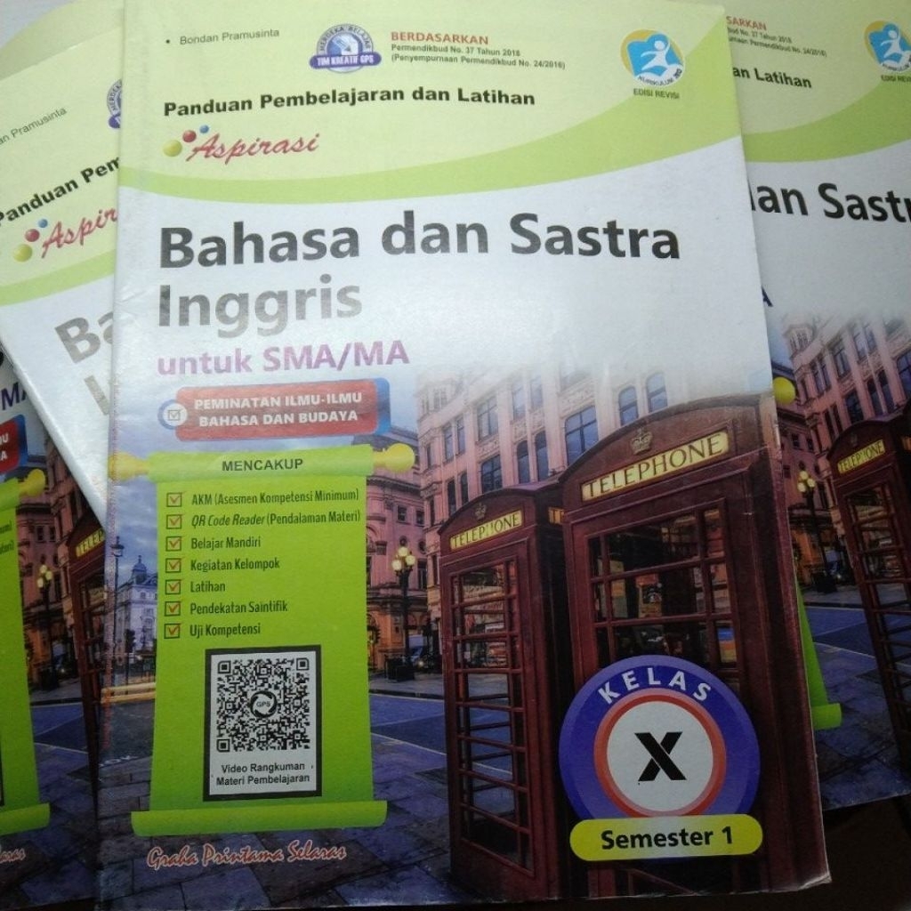 LKS SMA BAHASA DAN SASTRA INGGRIS KELAS 10 kurikulum 2013 K13