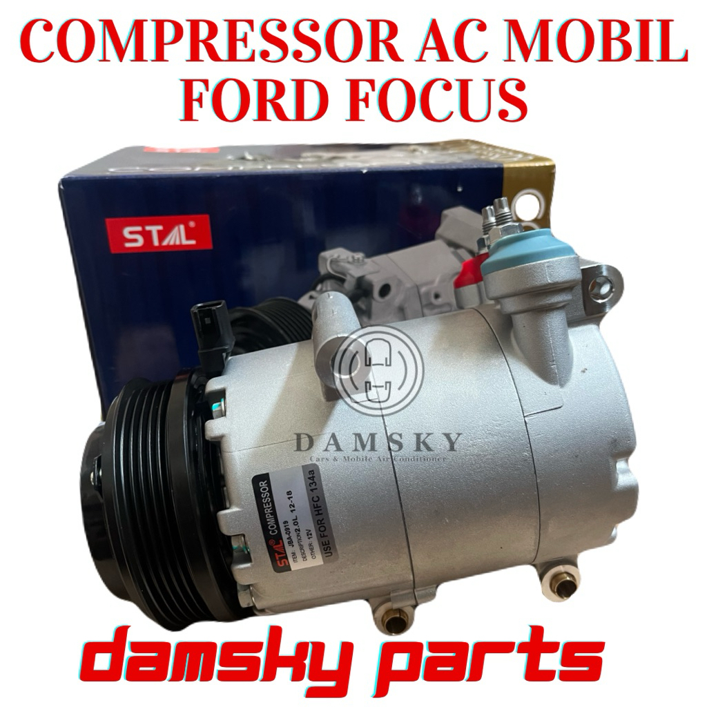 Kompresor Compressor AC Mobil Ford Focus ‘12 5pk STAL
