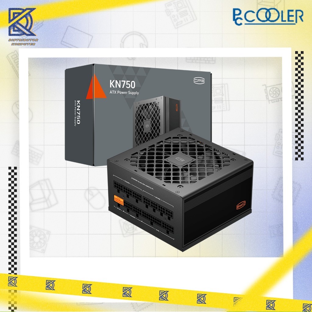 pccooler KN750 750W 80 Plus Gold Power Supply