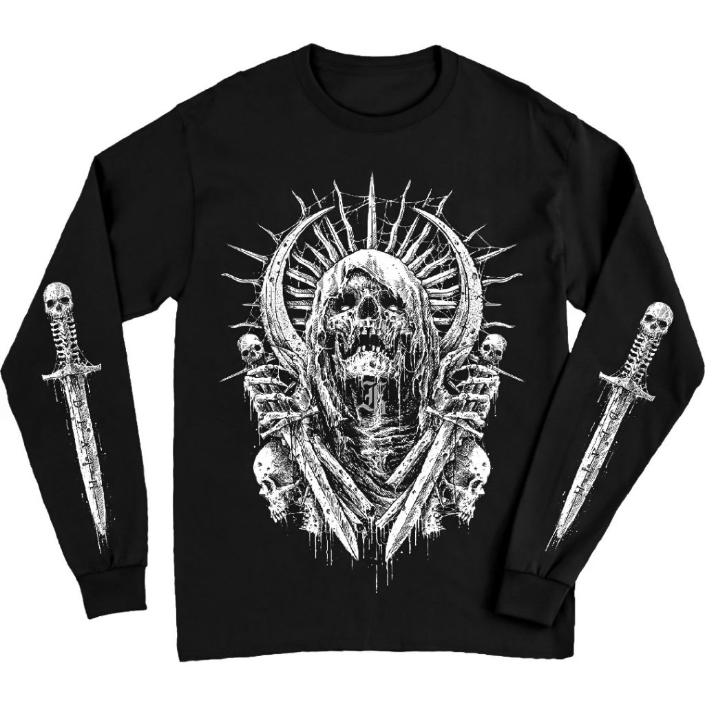 NIGHTY NINEE HOODIE BLACK METAL