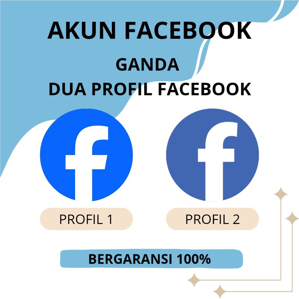 AKUN FACEBOOK TUA FITUR GANDA