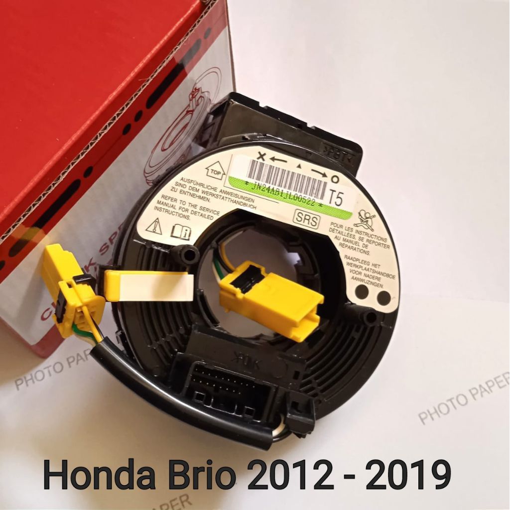 Kabel spiral klakson fleksibel stir Honda Brio Tahun 2014 - 2019