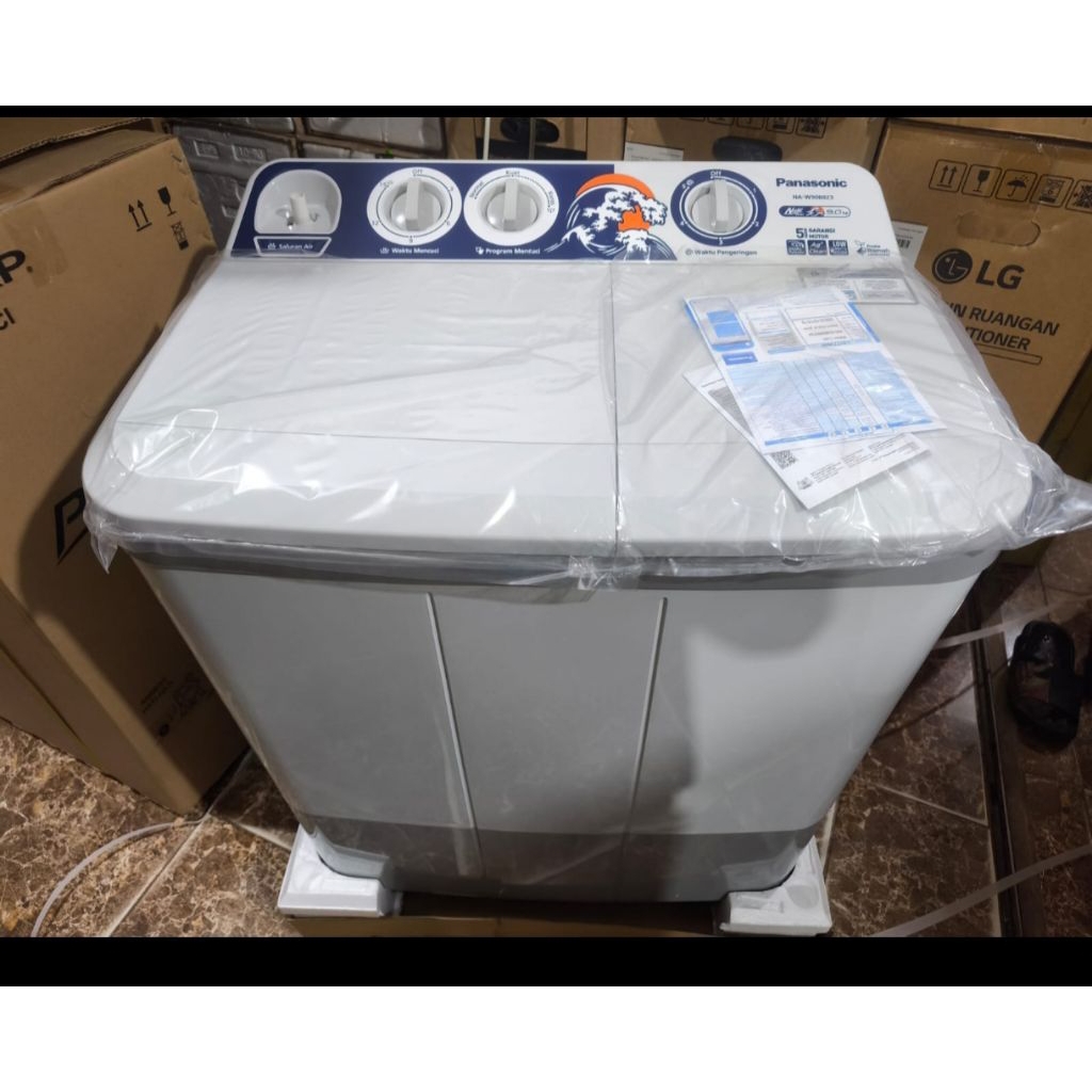 mesin cuci panasonic  2 tabung 9 kg/mesin cuci panasonic 90bbz