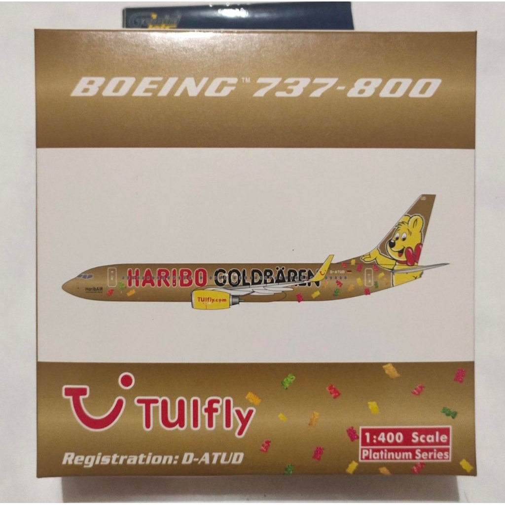 Diecast Phoenix TUIfly B737-800 Haribo Goldbaren 1:400