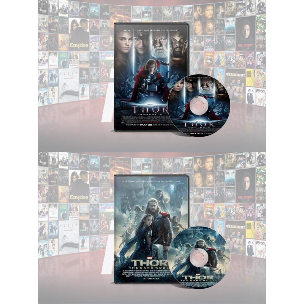 DVD Thor (2011) + DVD Thor The Dark World (2013)