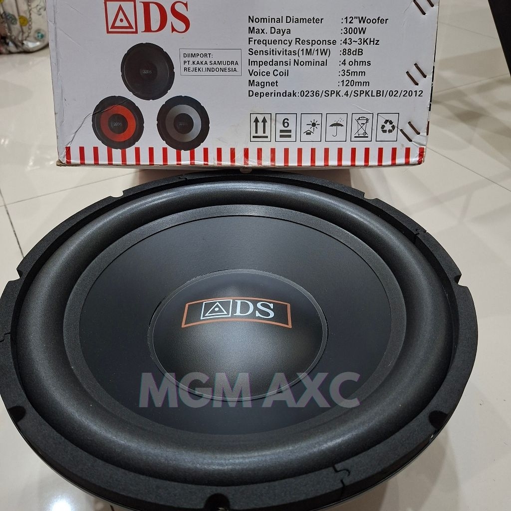 Subwoofer ADS 12 inch Double Coil Subwofer ADS AD122 Subwoofer ADS AD 1266