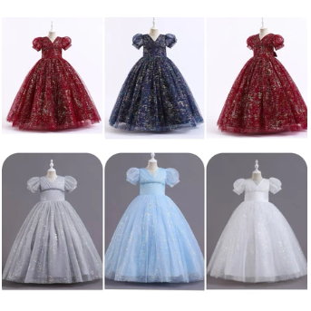 MSS-Gaun  natal anak dress natal anak baju natal anak gaun kembang anak dress kembang anak baju kemb