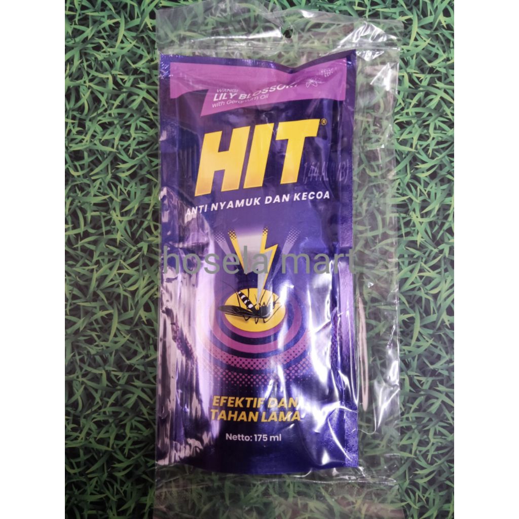 Refill hit semprot/Hit Cair Isi Ulang 175 ml Anti Nyamuk dan Kecoa Lily Blossom