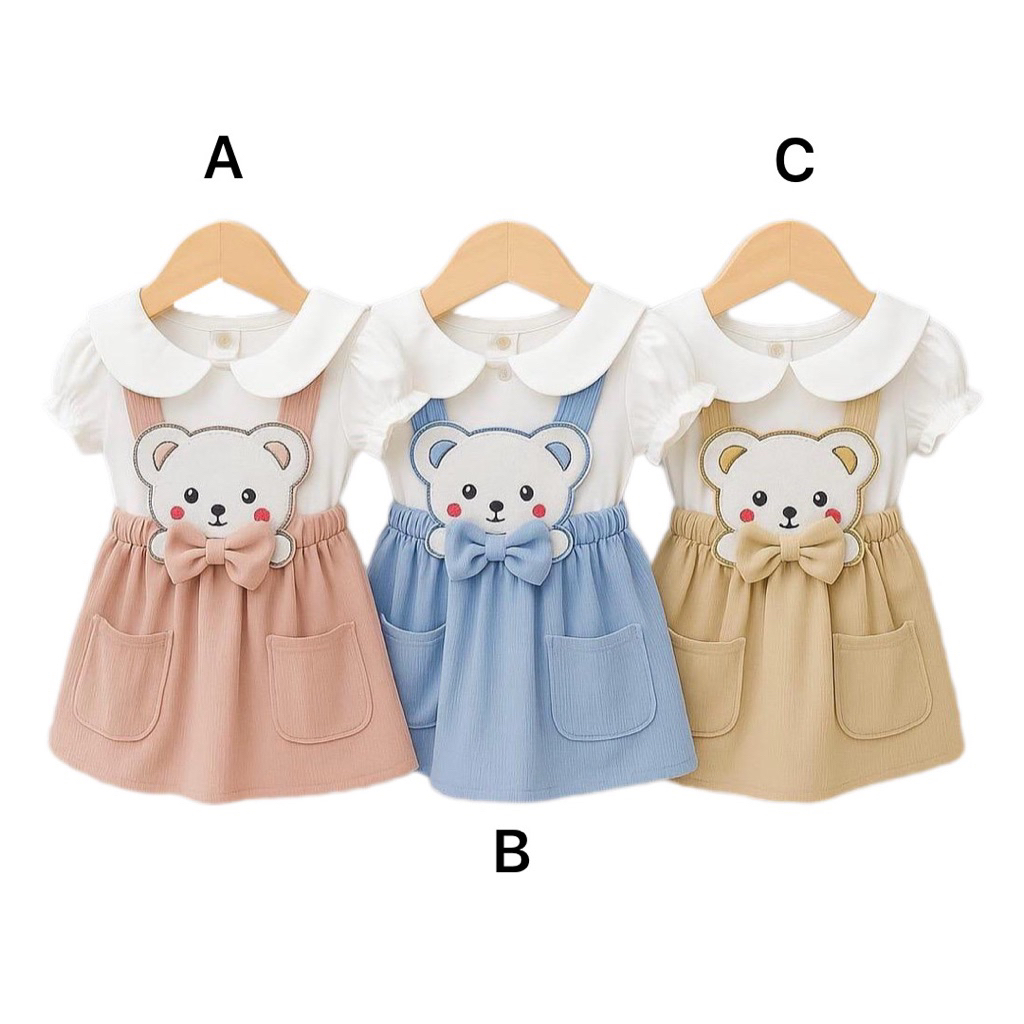 Rok tutu bayi cewek setelan bayi kodok suspender cewek girl baju lengan panjang baby girl newborn se