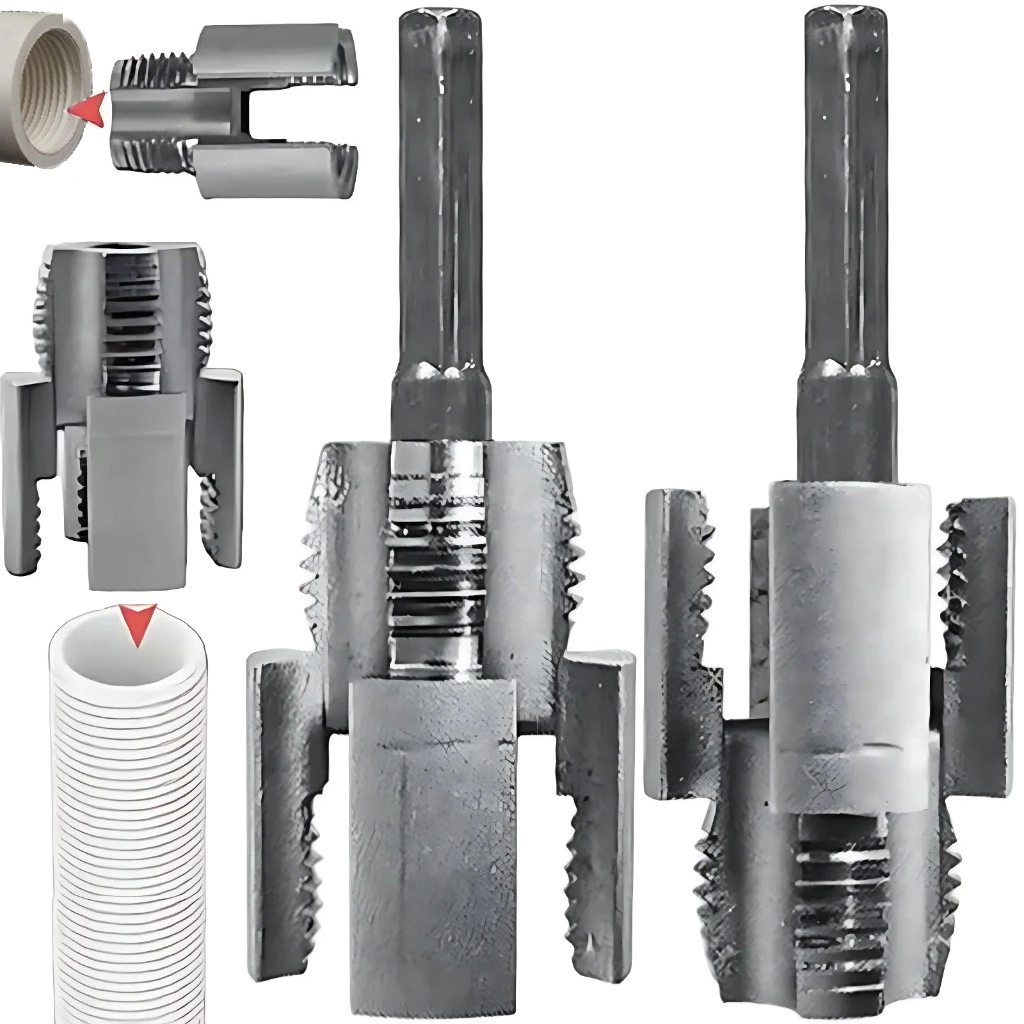 Alat Pemotong Benang Listrik 4/6 Satu Bagian/ Alat Senai Pipa /Alat Pembuka Drat Pipa Pvc /Alat Pemb