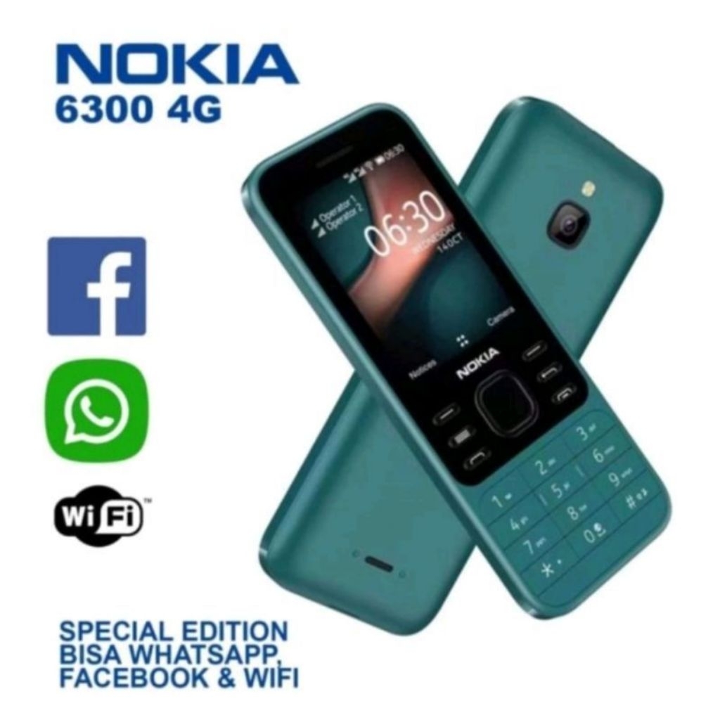 NOKIA 6300 2 SIM MODEL TA 1287 SECOND