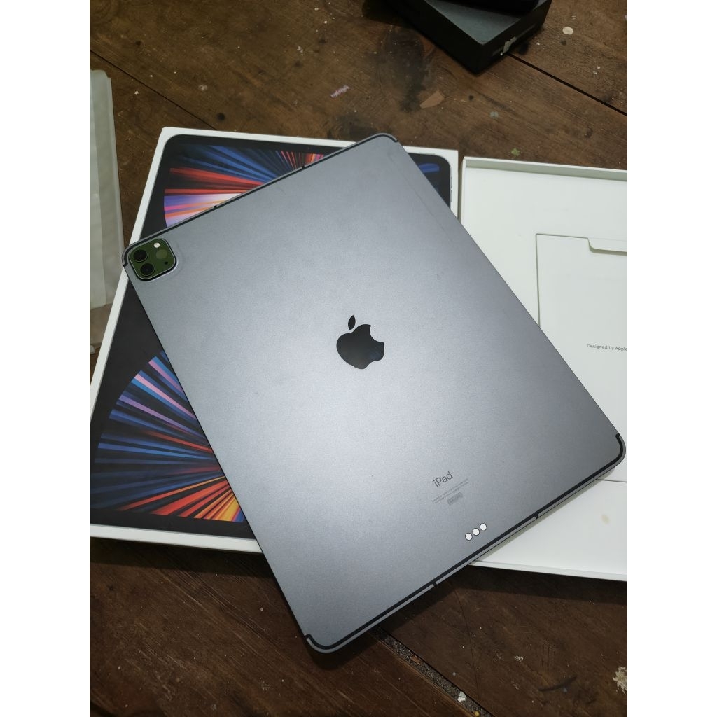 iPad Pro M1 Gen 5 256GB 12.9inch wifi cell ex ibox second preloved