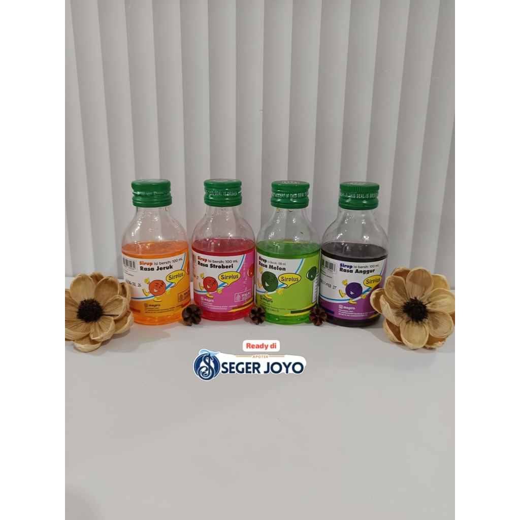 SIRPLUS SYRUP MEPRO (Pemanis Sirup Anak)