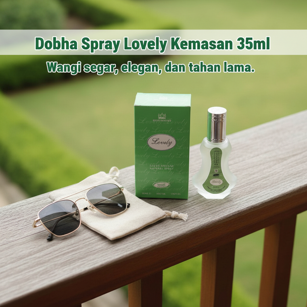 (Dobha 35ml) Parfum Dobha 35ml Aroma Lovely Dobha 35ml