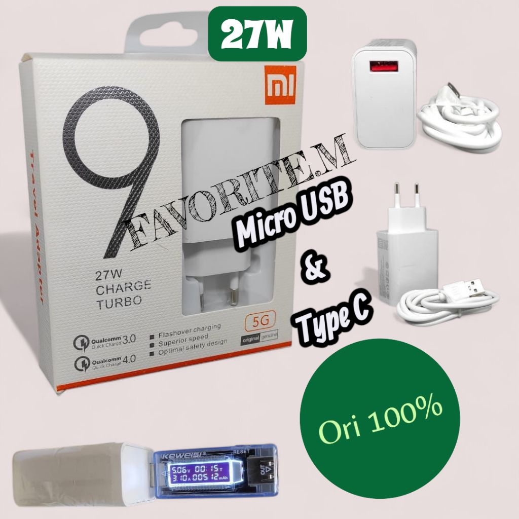 [NEW]Promo Charger xiaomi 27w/Charger xiaomi/Pengecas xiaomi/Casan xiaomi/CHARGER XIAOMI 27W/CHARGER