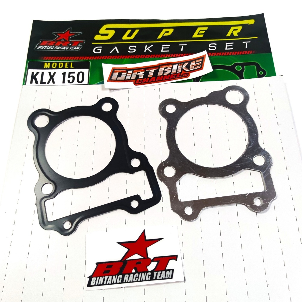 Gasket Paking BRT Blok & Head KLX 150 KLX 140 DTRACKER 150 Standar Bore Up 62 63 66 68mm