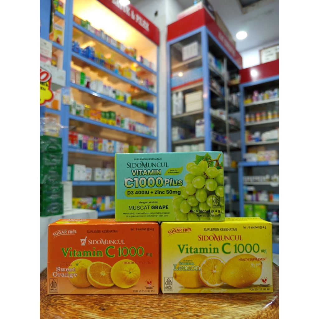 Vitamin C1000mg & C1000mg Plus Sidomuncul