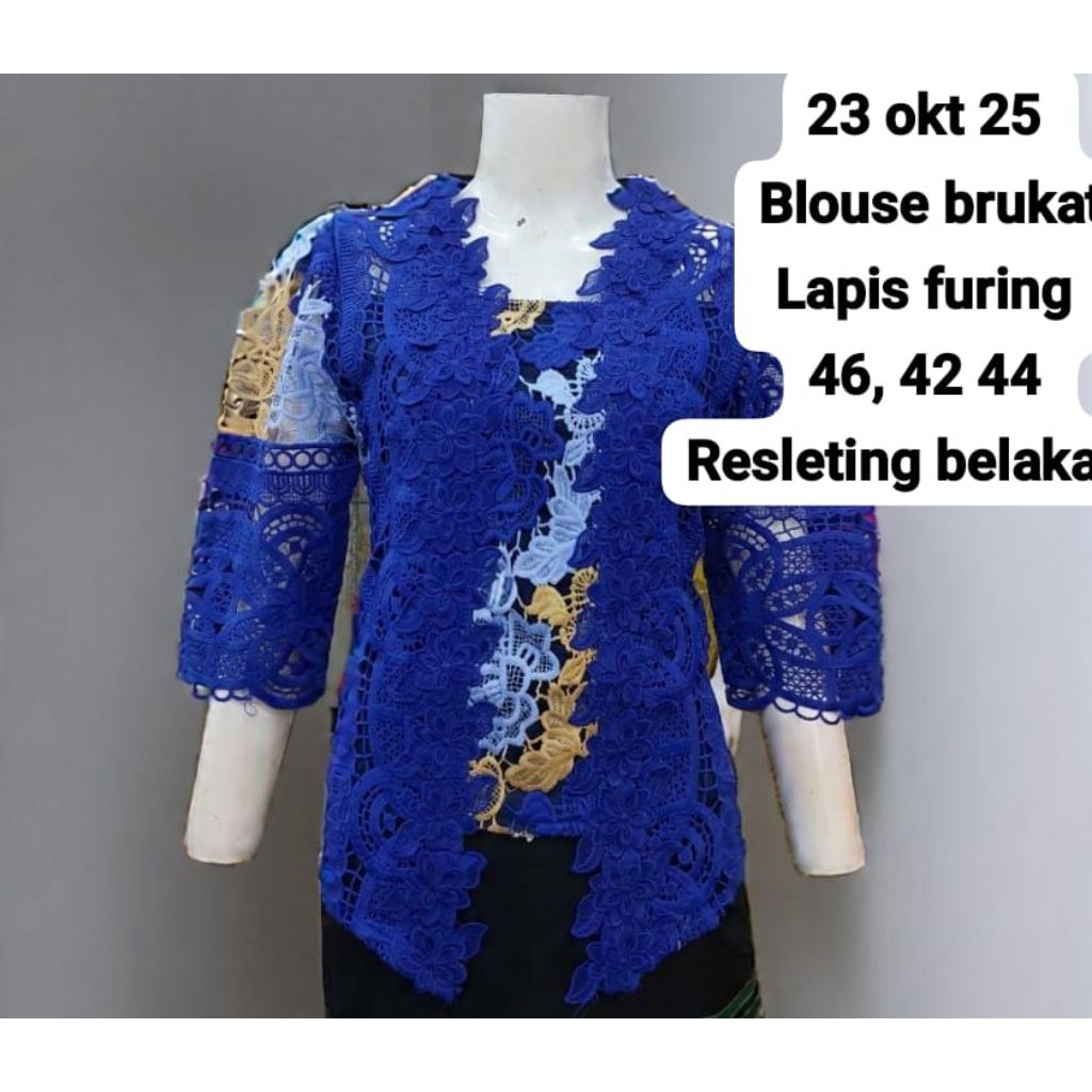 BLOUSE WANITA BRUKAT