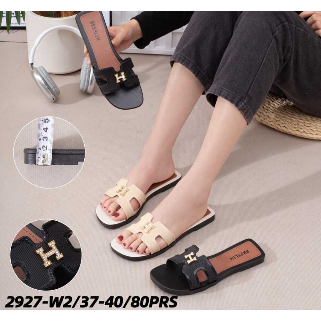 BIFASHO SANDAL BRESLIN SLIP ON BAHAN KARET