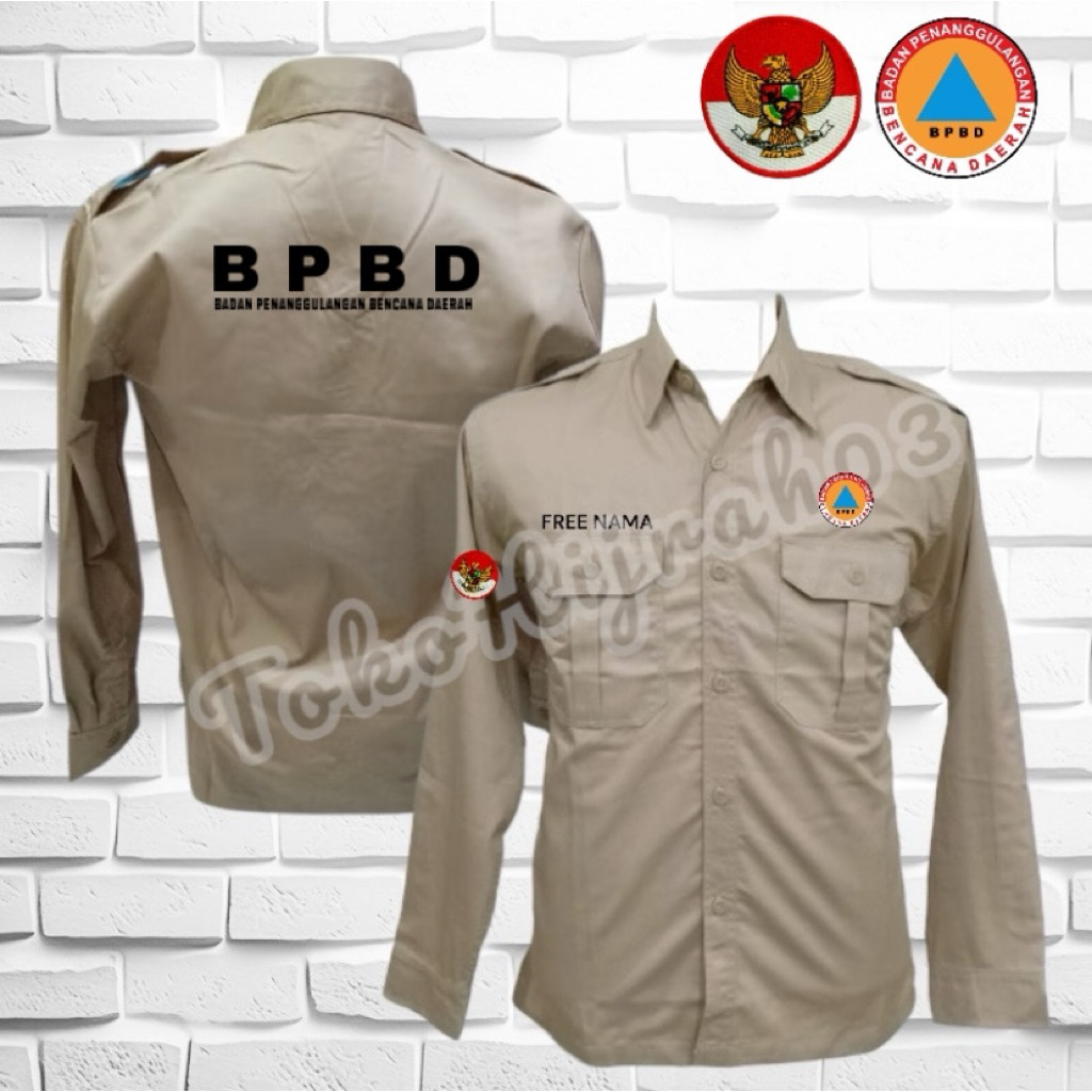 UKURAN BIG SIZE - SERAGAM TERBARU BPBD BADAN PENANGGULANGAN BENCANA DAERAH UKURAN BIG SIZE SERAGAM P