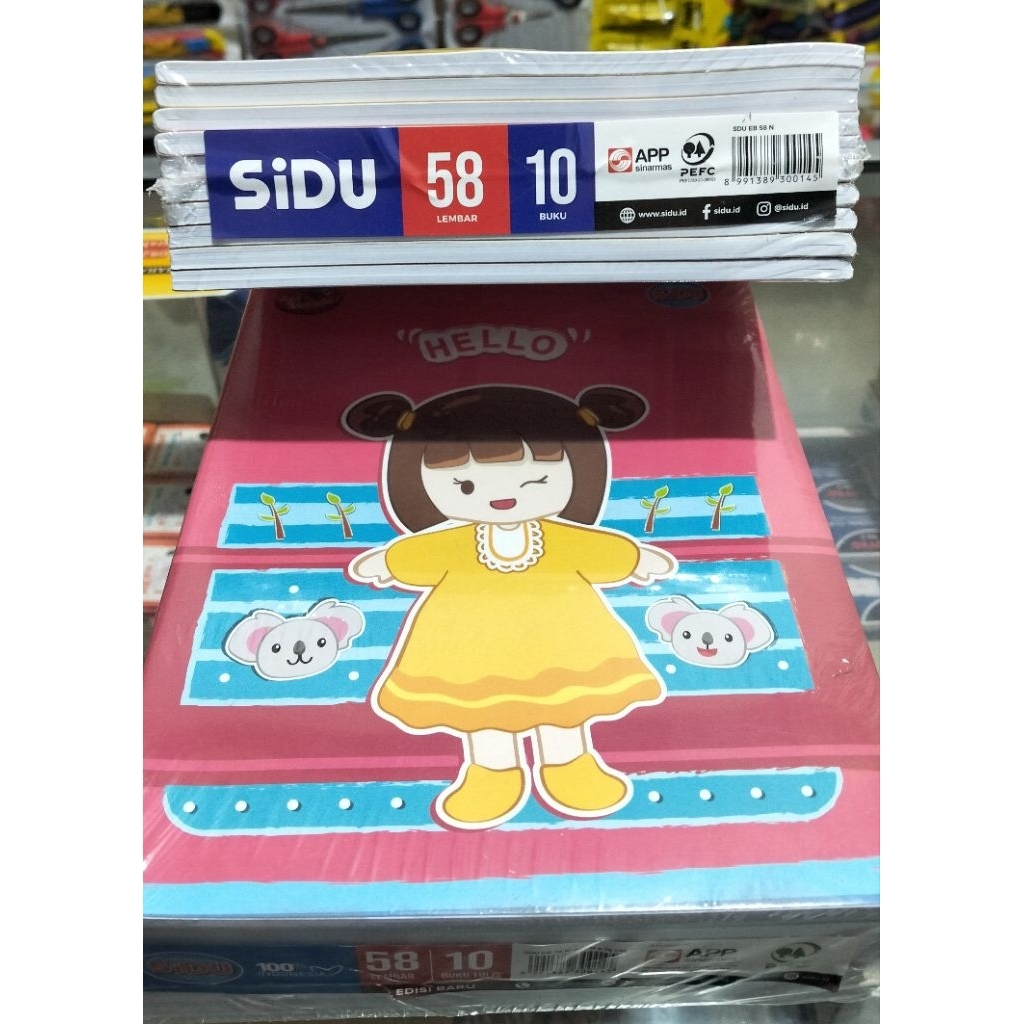 BUKU TULIS SIDU ISI 58
