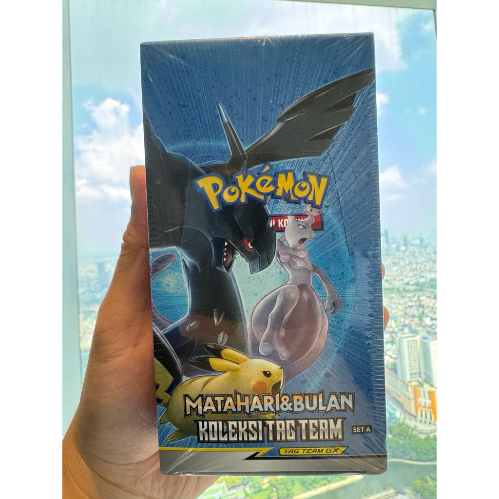 Pokemon Tag Team Set A Booster Box - Pokemon Indonesia TCG