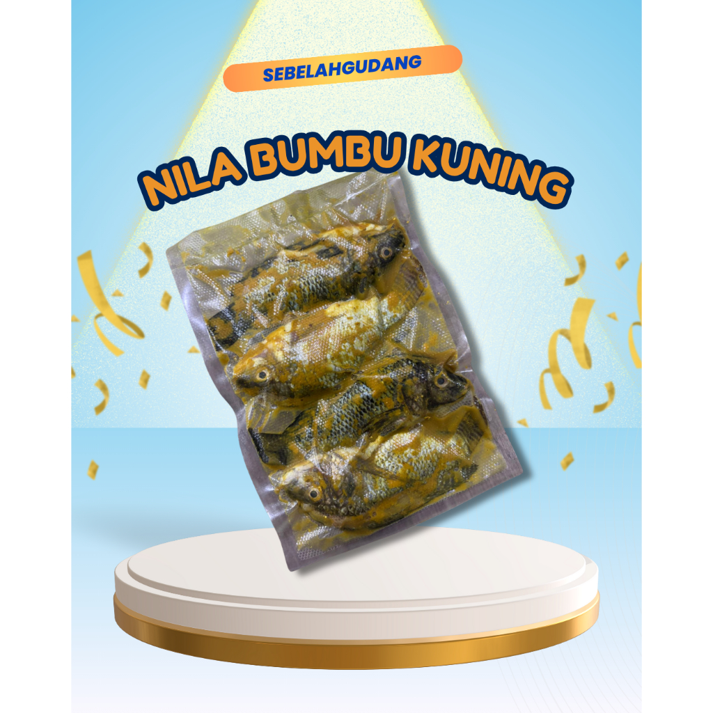 Ikan Nila Bumbu Kuning Siap Goreng