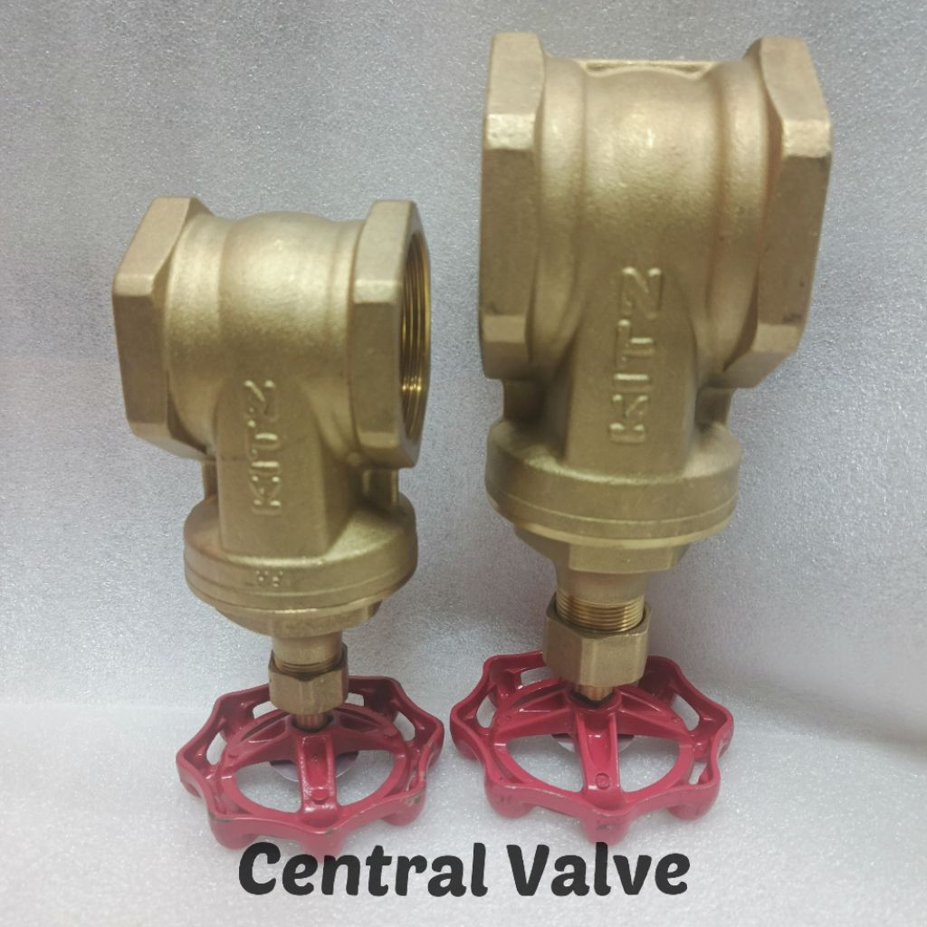 Gate Valve Kuningan KITZ 1/2" Inch Drat / Stop Keran Kuningan Kitz drat