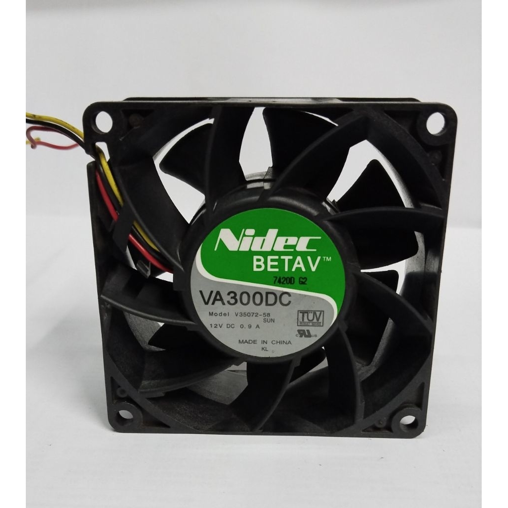 kipas 8x8 12V DC 0.9A high speed quality