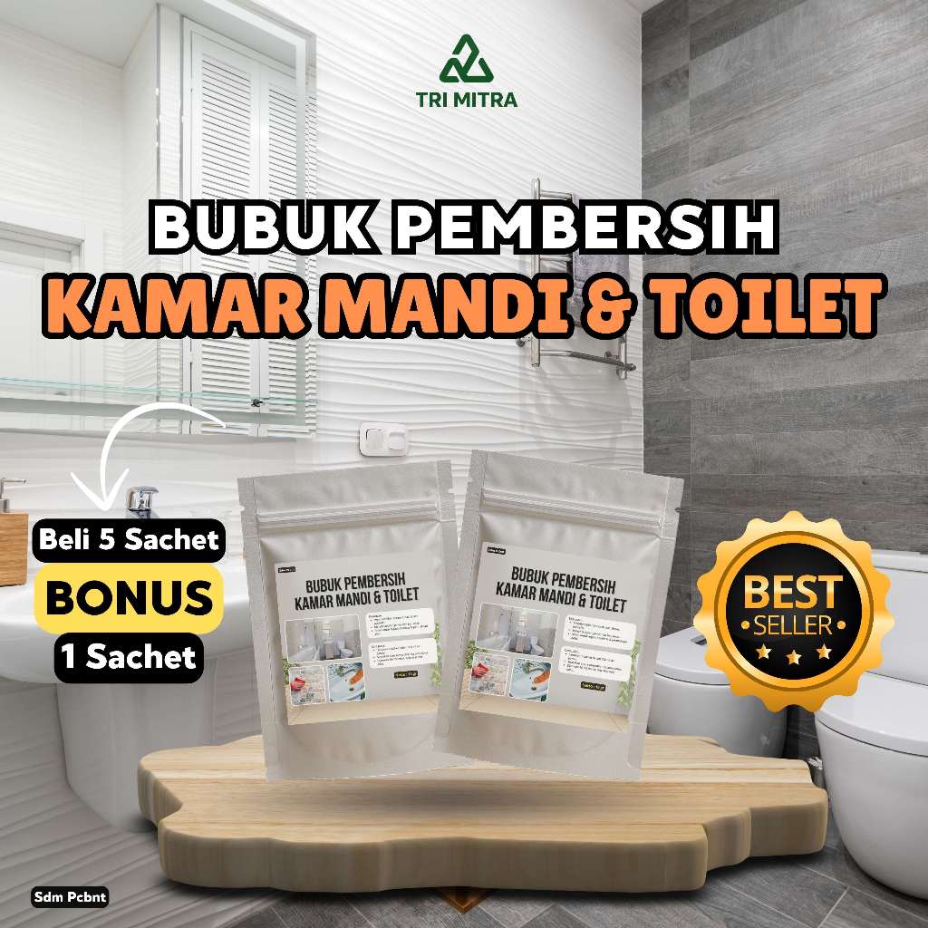 Bubuk Pembersih Kerak Nat Keramik / Kamar Mandi / Toilet / Kloset / Wastafel