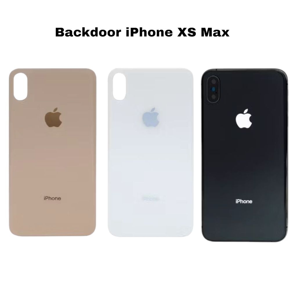 Backdoor/Housing/Backglass/Backcover/Tutup Belakang/Backcasing iPhone XS MAX