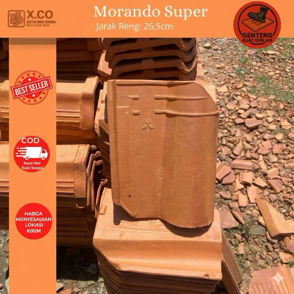 Morando super. genteng sokka Kebumen kualitas no1