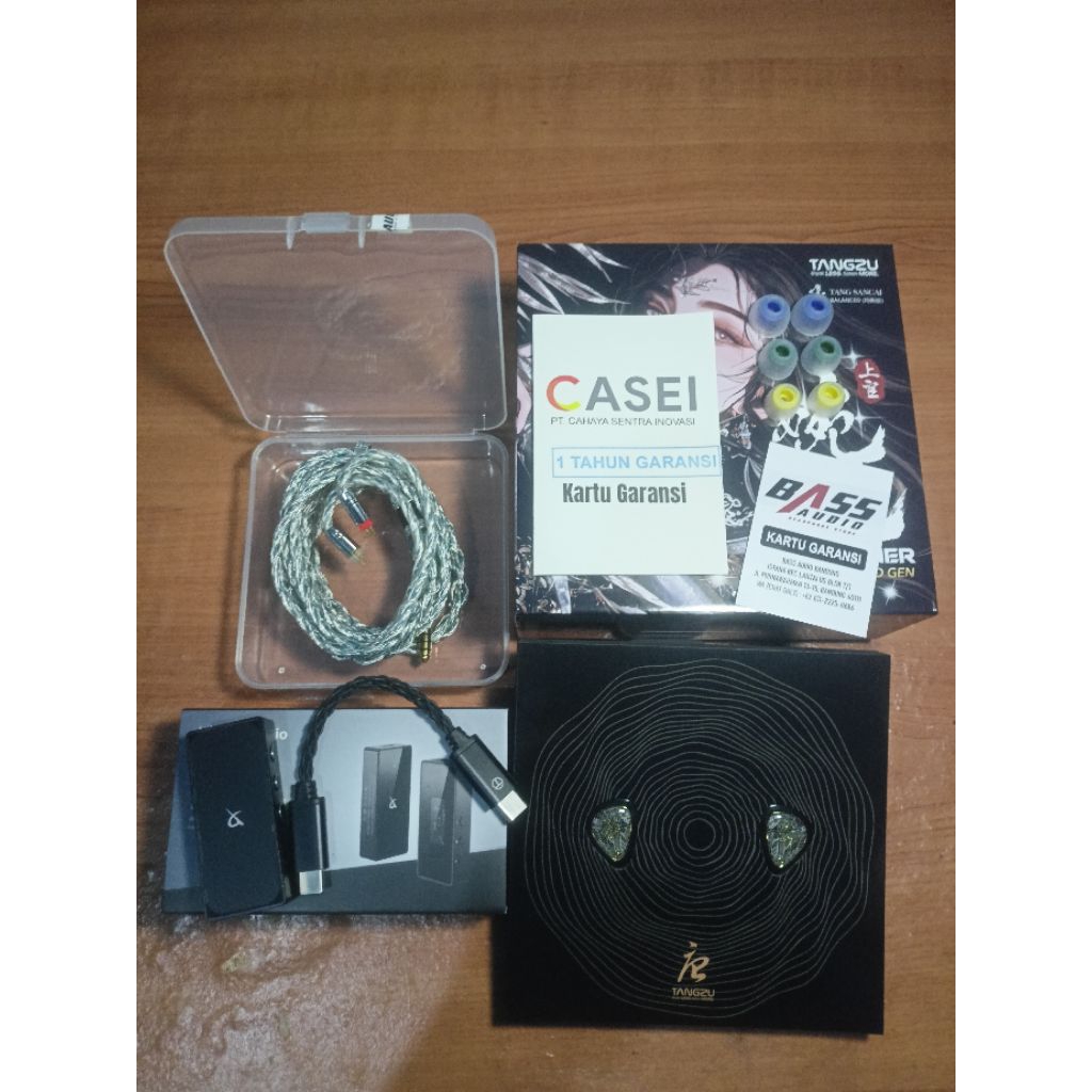 iem tangzu waner 2, DAC TRN black pearl & Kabel XINHS Blue sky