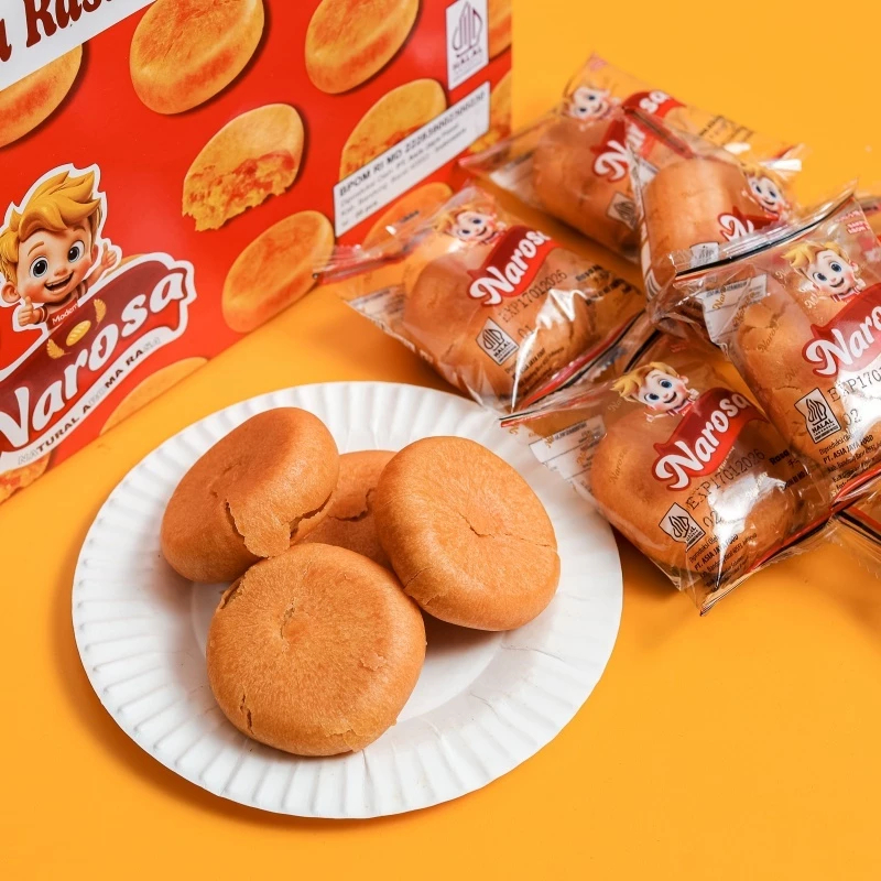 Bakpia isi Abon Ayam Banyak Narosa Premium Gurih Halal isi Melimpah - Kue Pia Lembut Pack pASTRY