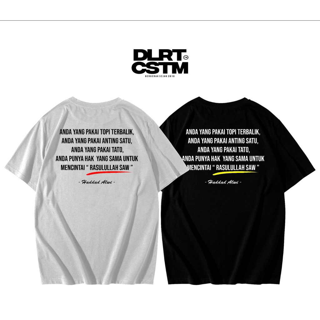 kaos viral kaos hadad alwi