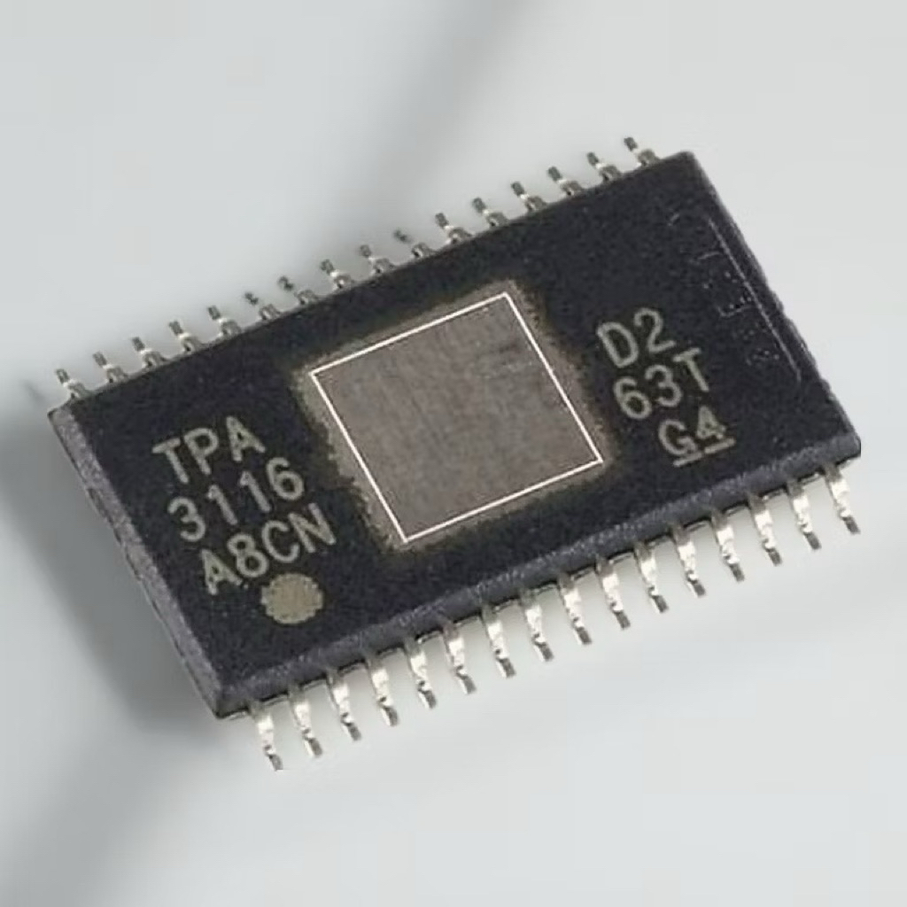 Chip TPA3116D2 Original 32 Pin Untuk Subwoofer
