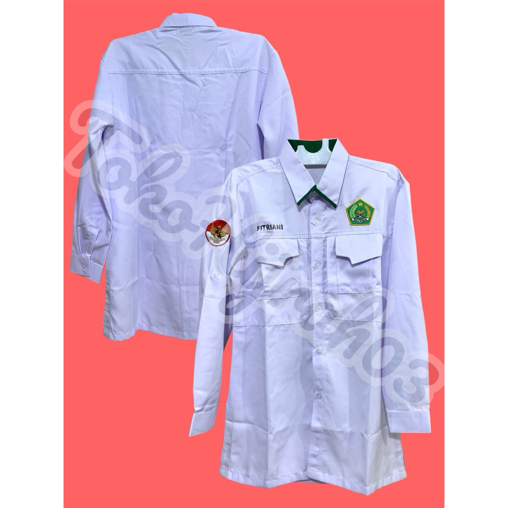 SERAGAM TEXAS KEMENTERIAN AGAMA SERAGAM TUNIK KEMENAG SERAGAM KEMENAG TUNIK SERAGAM BAHAN TEXAS SERA
