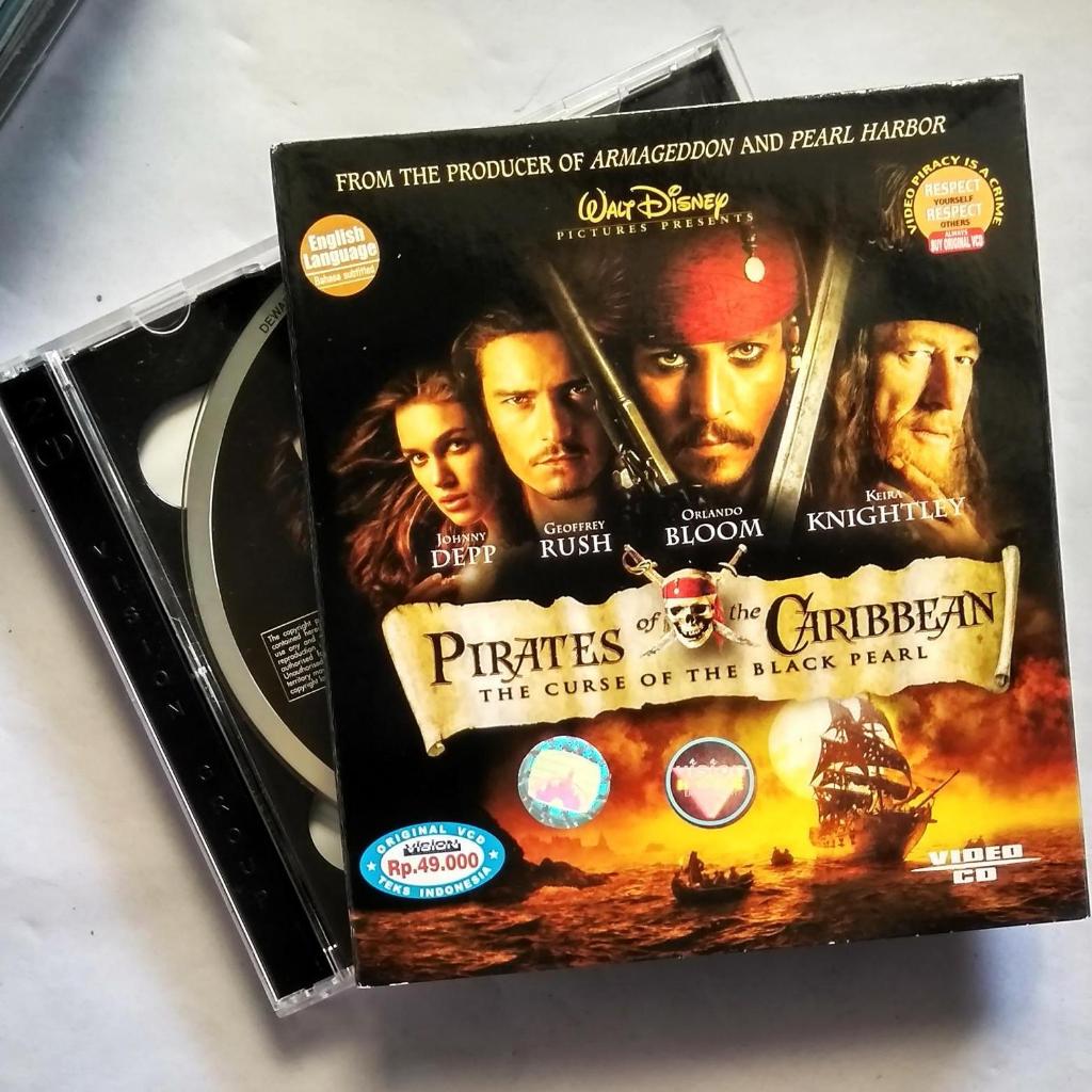 VCD Original Pirates Of The Caribbean